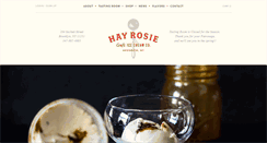 Desktop Screenshot of hayrosie.com