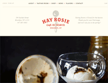 Tablet Screenshot of hayrosie.com